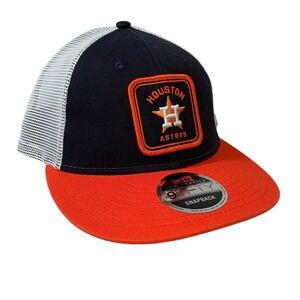 Houston Astros New Era 9FIFTY Low Profile Squared Adjustable Snapback Hat OSFM